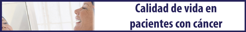 Banner - Calidad de vida en pacientes con cáncer